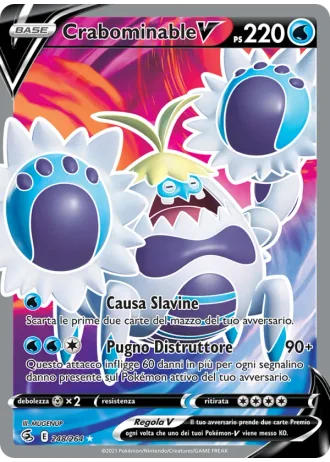 Crabominable V #248/264 — Colpo Fusione