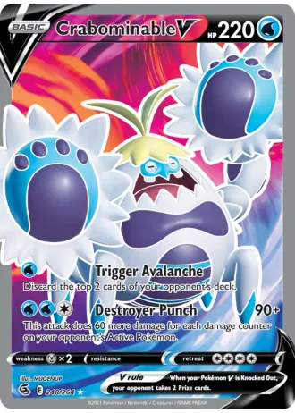 Crabominable V #248 — Fusion Strike