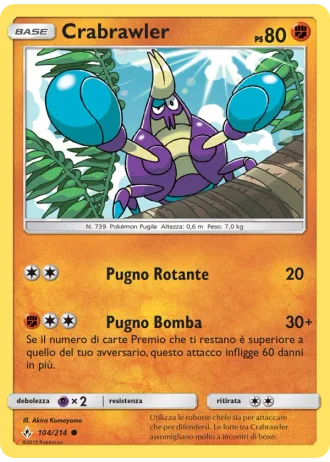 Crabrawler #104/214 — Legami Inossidabili