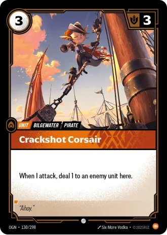 Crackshot Corsair #130/298 — Origins
