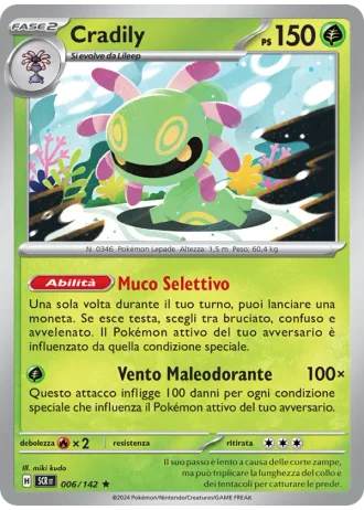 Cradily #006/142 — Corona Astrale