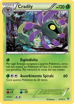 Cradily #4 — Esplosione Plasma