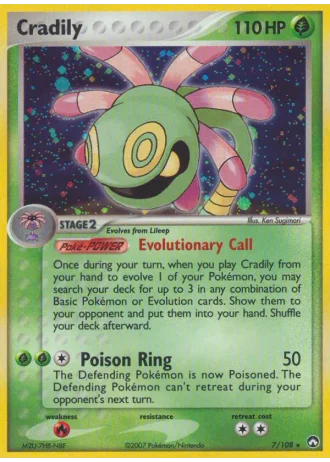 Cradily #7 — Power Keepers