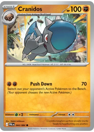 Cranidos #044 — Pitch Black