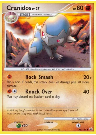 Cranidos #46/127 — Platino