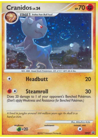 Cranidos DP07 — Diamond & Pearl Promos