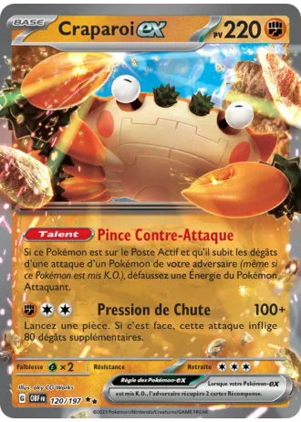 Craparoi ex #120/197 — Flammes Obsidiennes