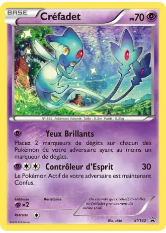 Créfadet XY142 — XY Promos