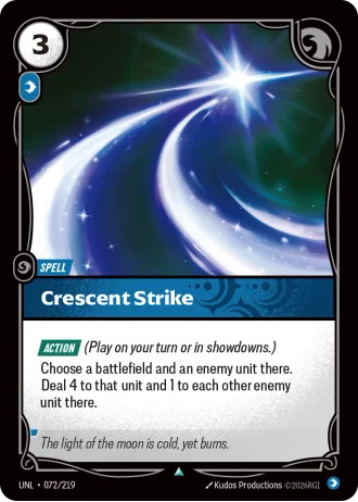 Crescent Strike #072/219 — Unleashed