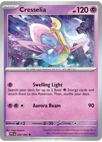 Cresselia #039 — Phantasmal Flames