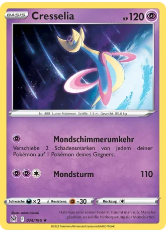 Cresselia #074/196 — Verlorener Ursprung