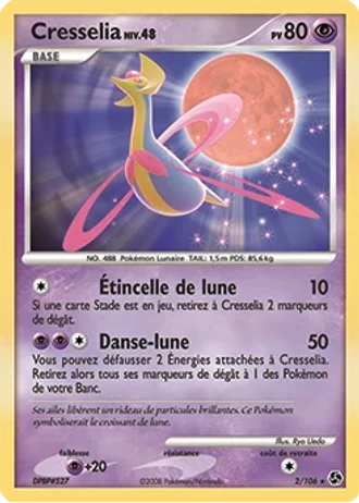 Cresselia #2/106 — Duels au Sommets