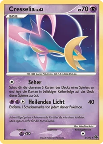 Cresselia #2/100 — Majestätischer Morgen
