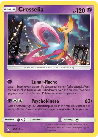 Cresselia #59/156 — Ultra-Prisma
