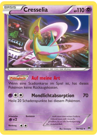 Cresselia #70/162 — TURBOstart
