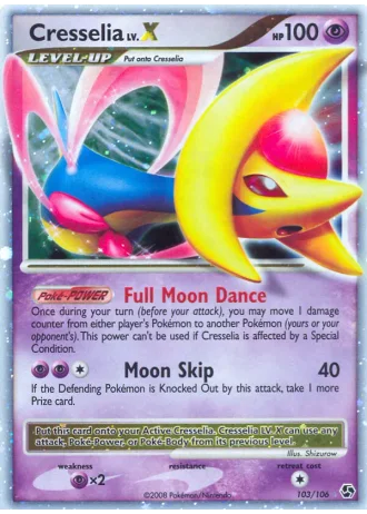 Cresselia LV.X #103 — Great Encounters