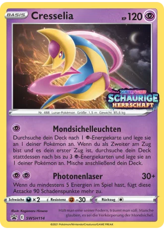 Cresselia SWSH114 — Schwert & Schild Promos