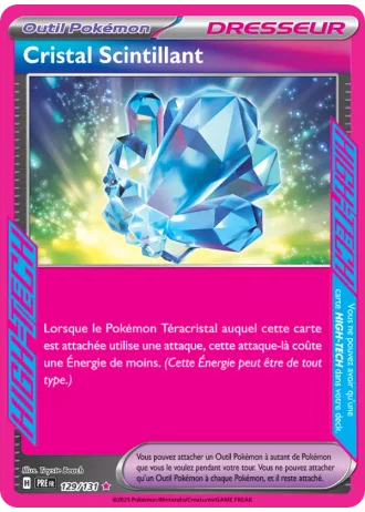 Cristal Scintillant #129/131 — Évolutions Prismatiques