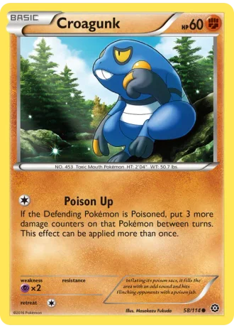 Croagunk #58/114 — Steam Siege