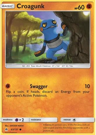 Croagunk #63/131 — Forbidden Light