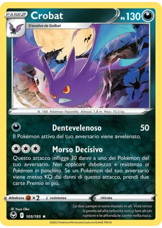 Crobat #105 — Tempesta Argentata