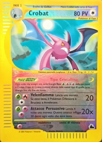 Crobat #147/144 — Skyridge