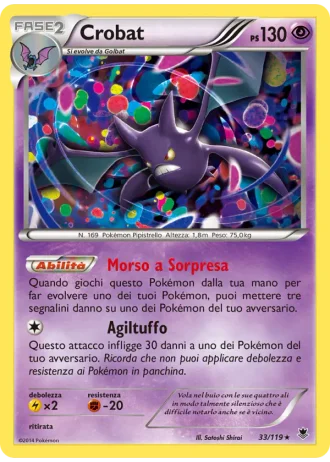 Crobat #33/119 — Forze Spettrali