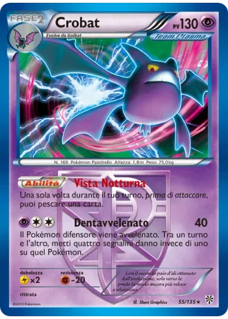 Crobat #55/135 — Uragano Plasma