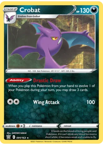 Crobat #91 — Battle Styles