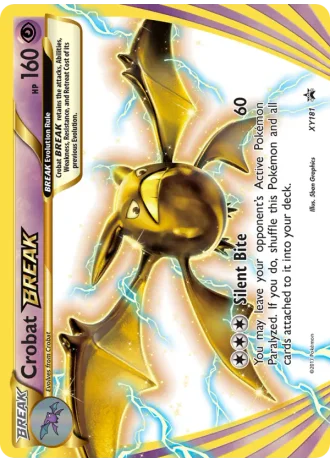 Crobat BREAK XY181 — XY Promos