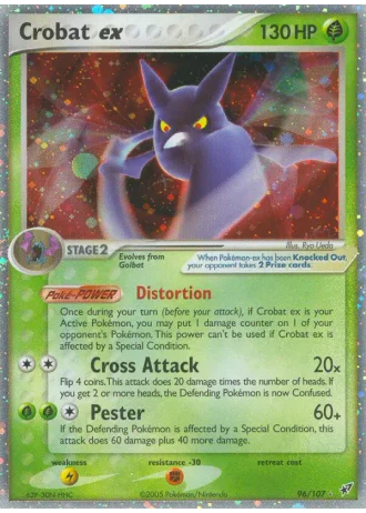 Crobat ex #96/107 — EX Deoxys