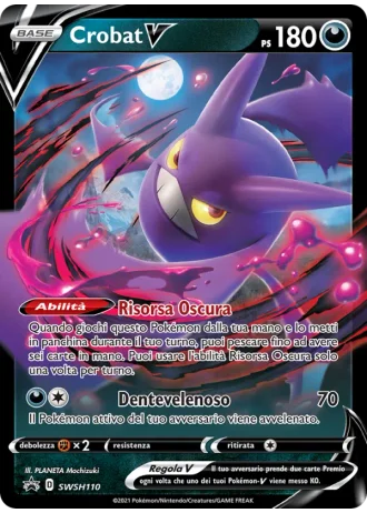 Crobat V SWSH110 — Spada e Scudo Promos