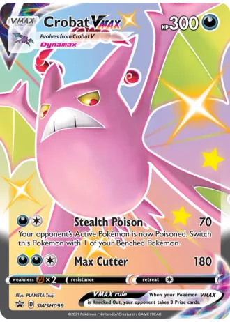 Crobat VMAX SWSH099 — Sword & Shield Promos