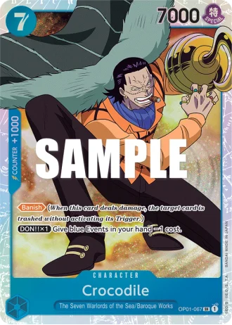 Crocodile (OP01-067) — Romance Dawn (OP01)