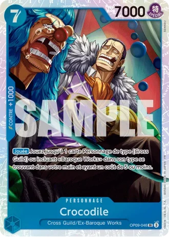 Crocodile (OP09-046) (Reprint) — ONE PIECE CARD THE BEST vol.2 (PRB02)