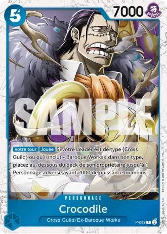 Crocodile (P-082) (Reprint) — ONE PIECE CARD THE BEST vol.2 (PRB02)