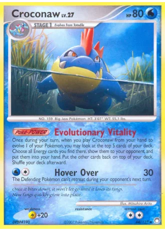 Croconaw #44/123 — Tesori Misteriosi