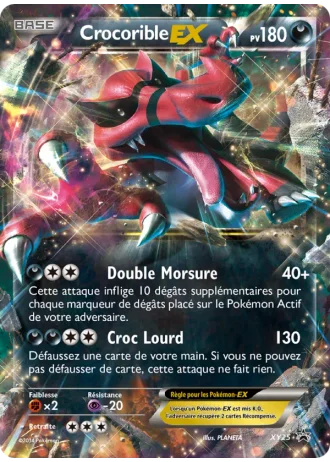 Crocorible EX XY25 — XY Promos