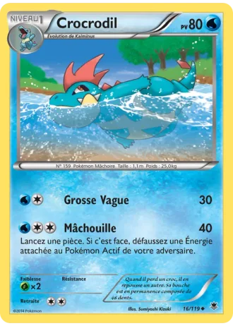 Crocrodil #16/119 — Vigueur Spectrale
