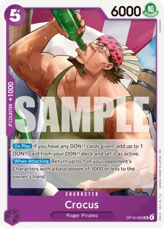 Crocus (OP13-062) — Carrying on His Will (OP13)