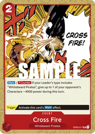 Cross Fire (OP03-017) — Pillars of Strength (OP03)