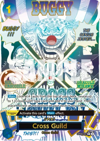 Cross Guild (OP09-057) (Special Rare) — One Piece Card The Best Vol.2(PRB02)