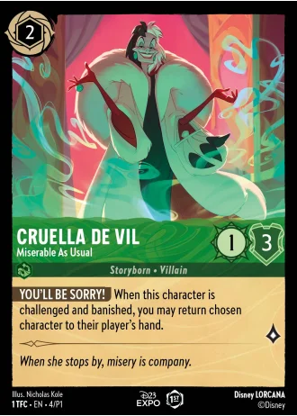 Cruella De Vil - Miserable As Usual #4/204 — The First Chapter
