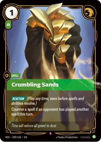 Crumbling Sands #039/166 — Vendetta