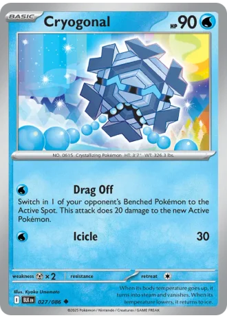 Cryogonal #027 — Black Bolt