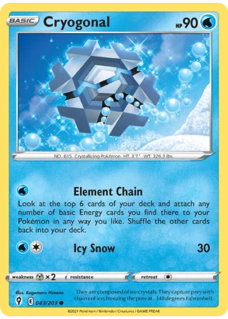 Cryogonal #43/203 — Evolving Skies
