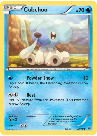 Cubchoo #28/98 — Emerging Powers