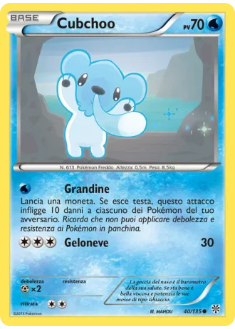Cubchoo #40 — Uragano Plasma