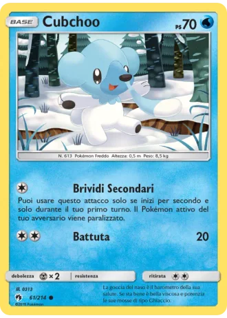 Cubchoo #61 — Tuoni Perduti