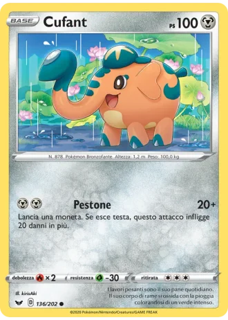 Cufant #136/202 — Spada e Scudo
